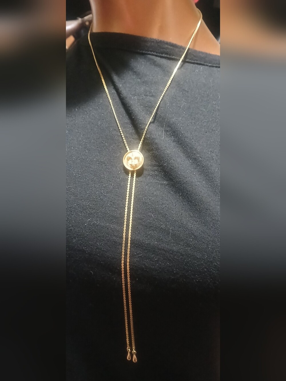 Vintage Lariat Necklace